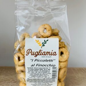 Taralli al Finocchio nuovo formato da 200g