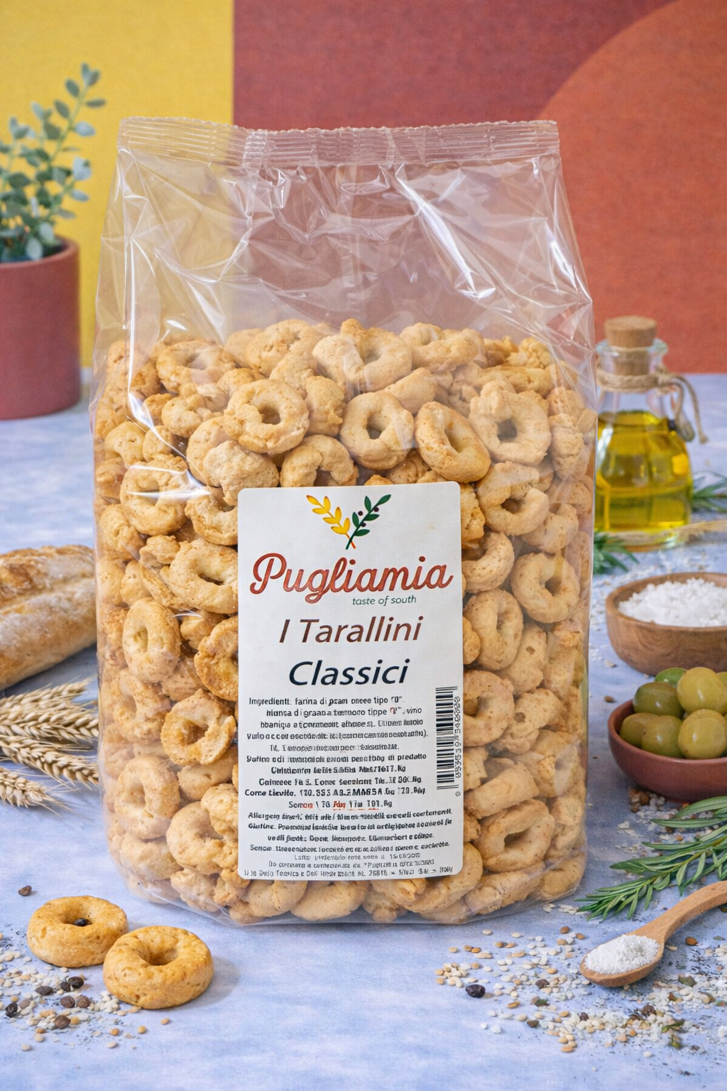 Tarallini Classici FORMATO CONVENIENZA da 800g