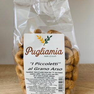 Taralli al Grano Arso nuovo formato da 200g
