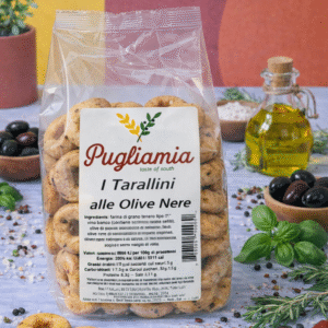 Tarallini alle Olive Nere, nuovo formato da 200g
