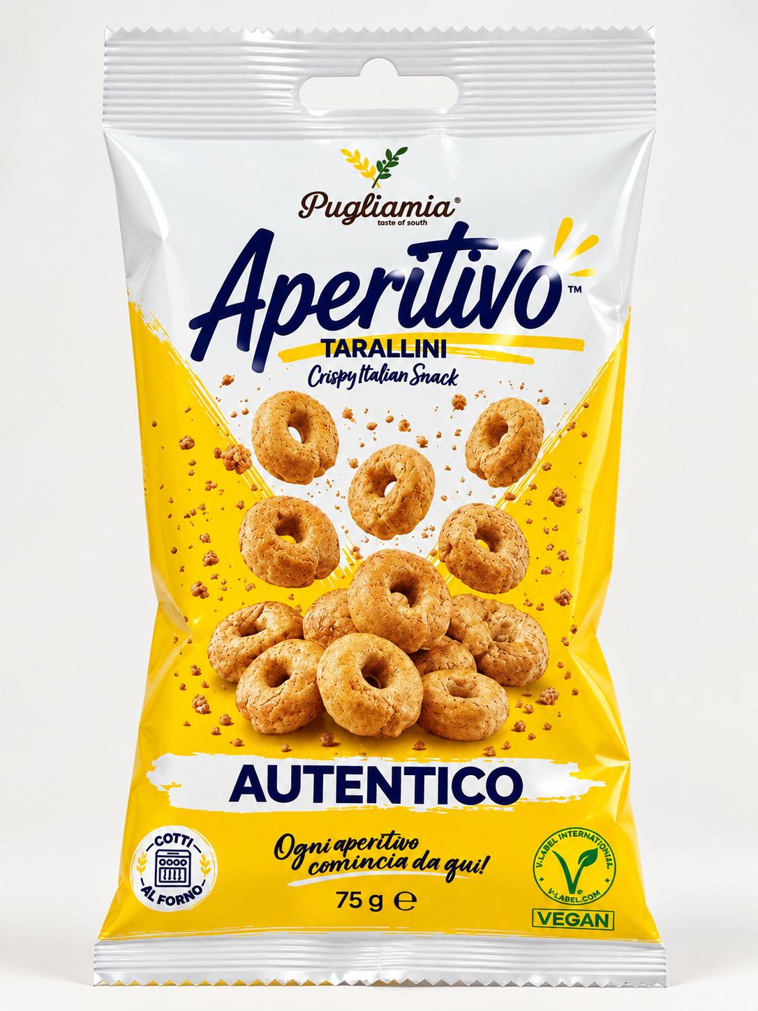 APERITIVO TARALLINI™ – AUTENTICO | Box 12 × 75 g